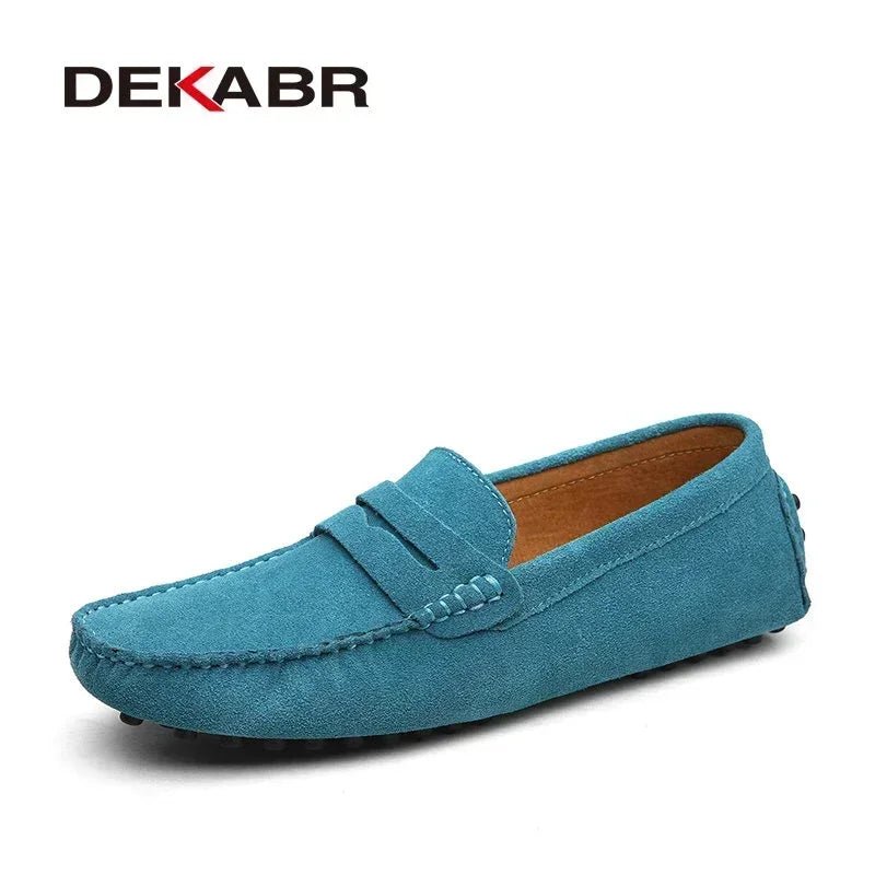 DEKABR New Arrival Men Driving Moccasins Genuine Leather Loafers Casual Fashion Wedding Men Footwear Large Size 38~49 - product type - NovaVisio