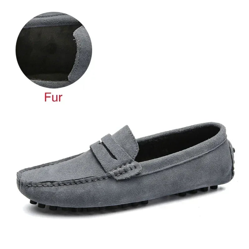 DEKABR New Arrival Men Driving Moccasins Genuine Leather Loafers Casual Fashion Wedding Men Footwear Large Size 38~49 - product type - NovaVisio