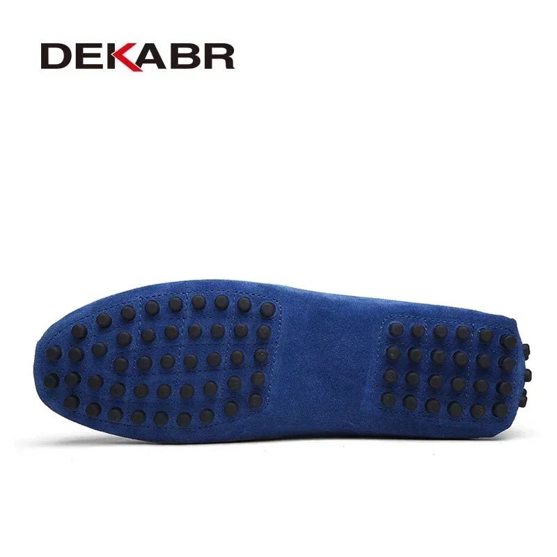 DEKABR New Arrival Men Driving Moccasins Genuine Leather Loafers Casual Fashion Wedding Men Footwear Large Size 38~49 - product type - NovaVisio