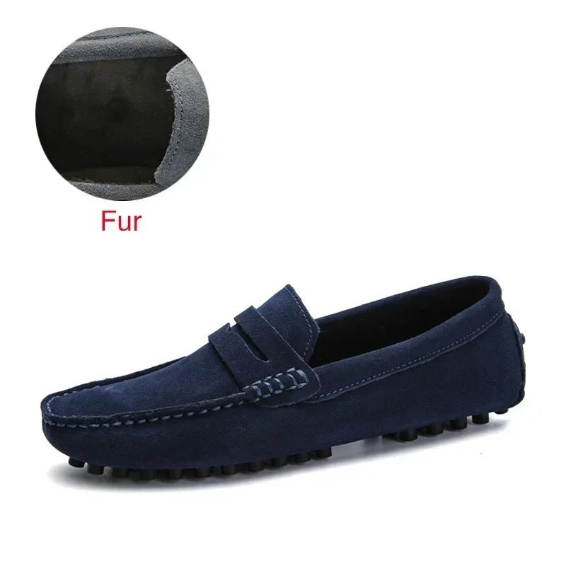 DEKABR New Arrival Men Driving Moccasins Genuine Leather Loafers Casual Fashion Wedding Men Footwear Large Size 38~49 - product type - NovaVisio