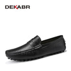 DEKABR New Arrival Men Driving Moccasins Genuine Leather Loafers Casual Fashion Wedding Men Footwear Large Size 38~49 - product type - NovaVisio