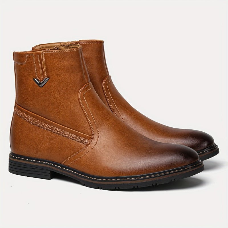 Dress Boots With Zipper Faux Fur - product type - NovaVisio
