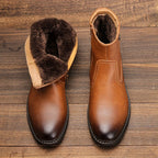 Dress Boots With Zipper Faux Fur - product type - NovaVisio