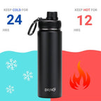 DRINCO® 22oz Insulated Water Bottle - Premium Stainless Steel Sport Bottle - product type - NovaVisio