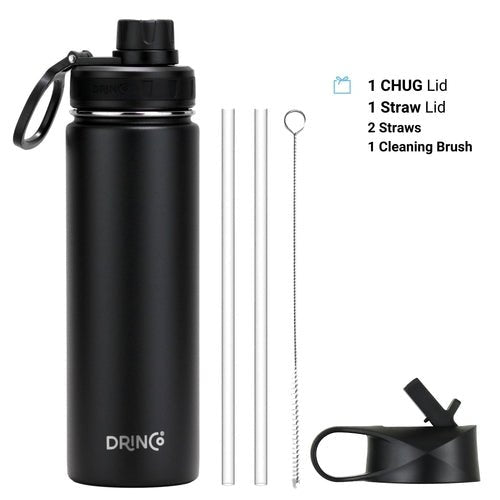 DRINCO® 22oz Insulated Water Bottle - Premium Stainless Steel Sport Bottle - product type - NovaVisio
