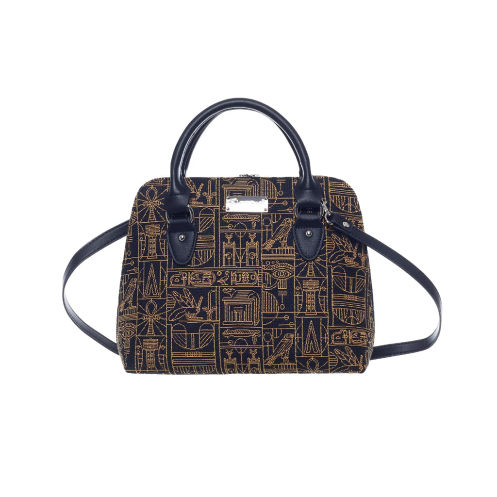 Egyptian Convertible Top Handle Purse Crossbody Handbag - product type - NovaVisio