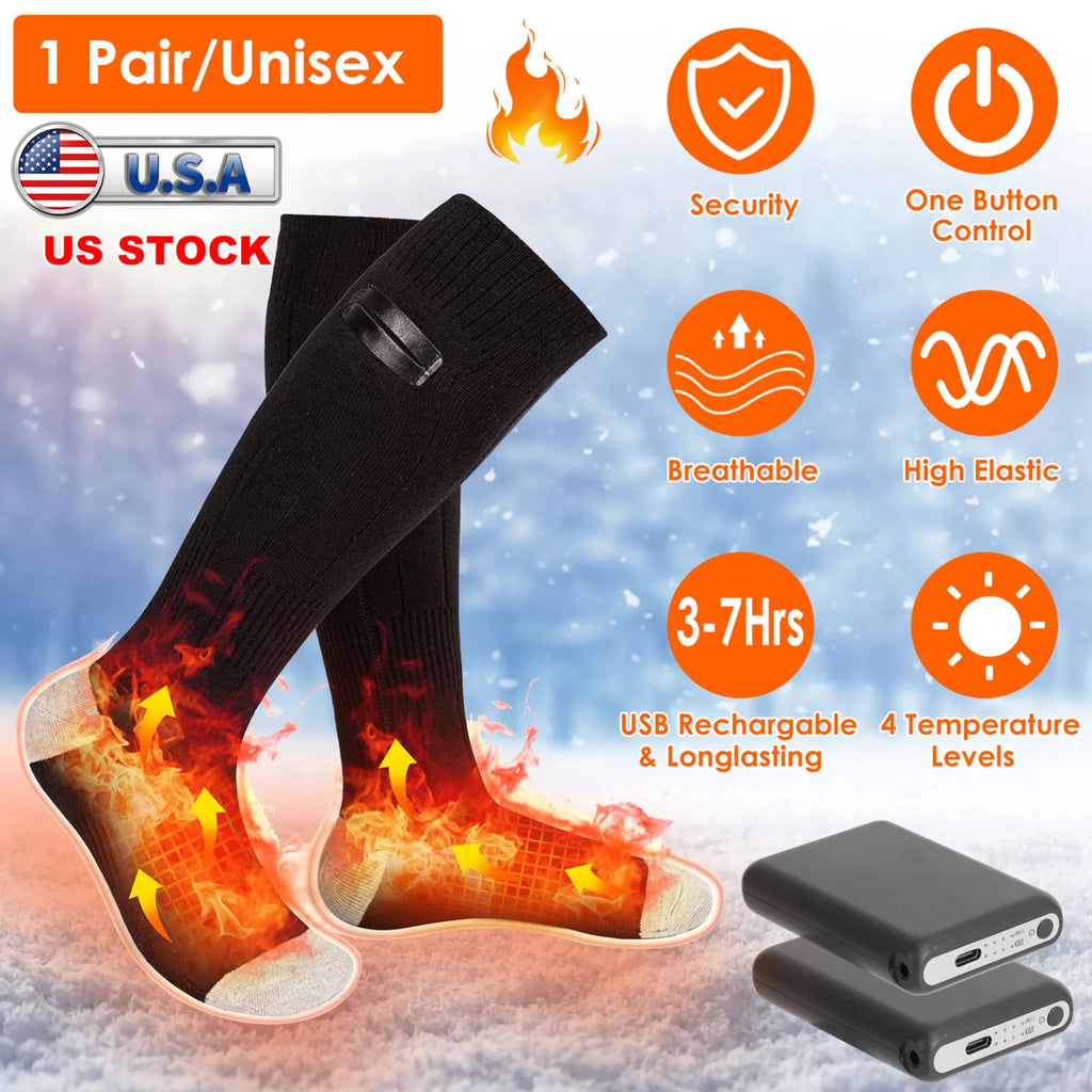 Electric Heated Socks for Men Women Battery Powered Heated Socks - product type - NovaVisio