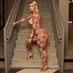 Fashion Sexy Floral Print Leggings Set For Women - product type - NovaVisio