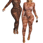 Fashion Sexy Floral Print Leggings Set For Women - product type - NovaVisio