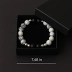 Handmade Natural stone Bead Black Onyx Bracelet - product type - NovaVisio
