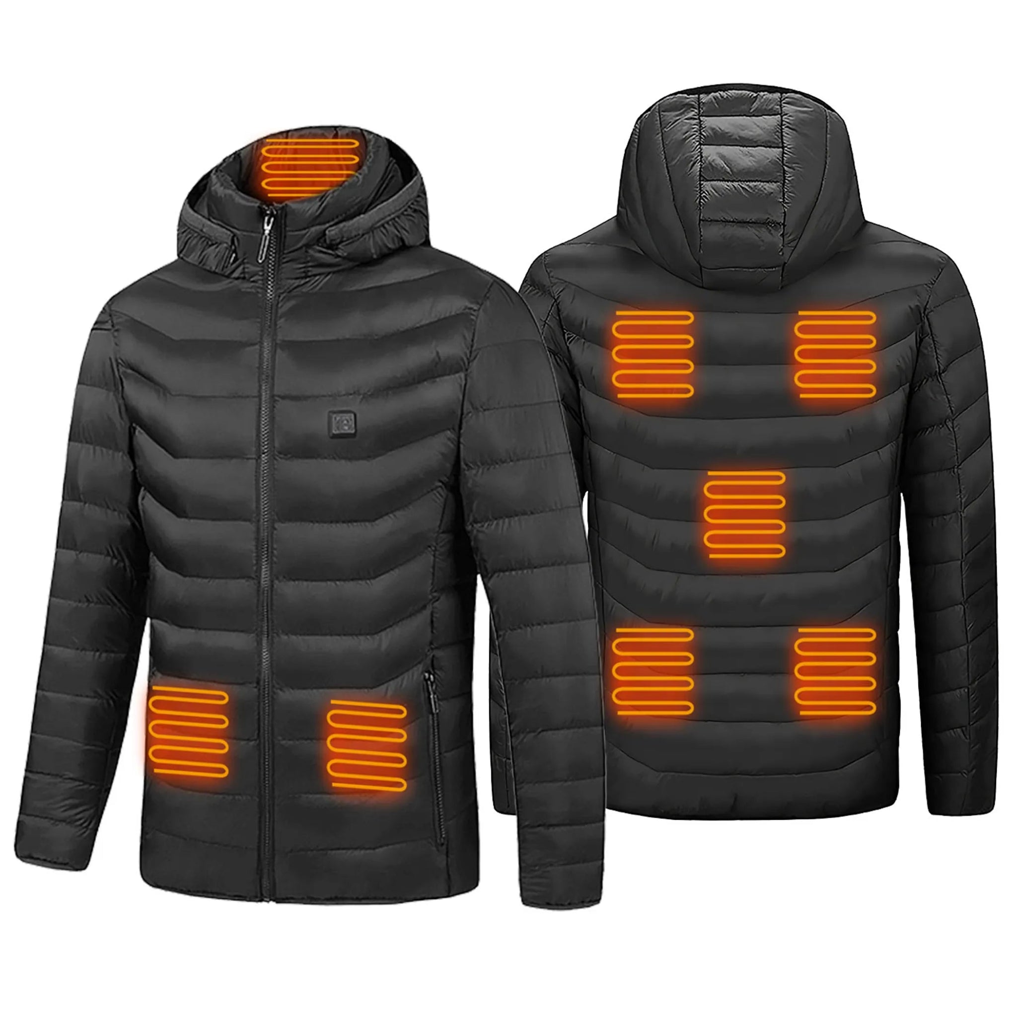 Heated Jacket Electric Heating Coat Lightweight Winter Hooded Jacket - product type - NovaVisio