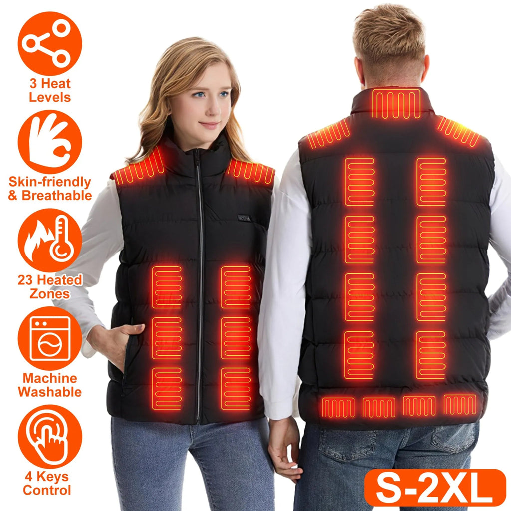 Heated Vest Men Women Heated - product type - NovaVisio