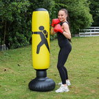Inflatable Punching Bag - Free - Standing Boxing Column for Home Fitness & Stress Relief - product type - NovaVisio