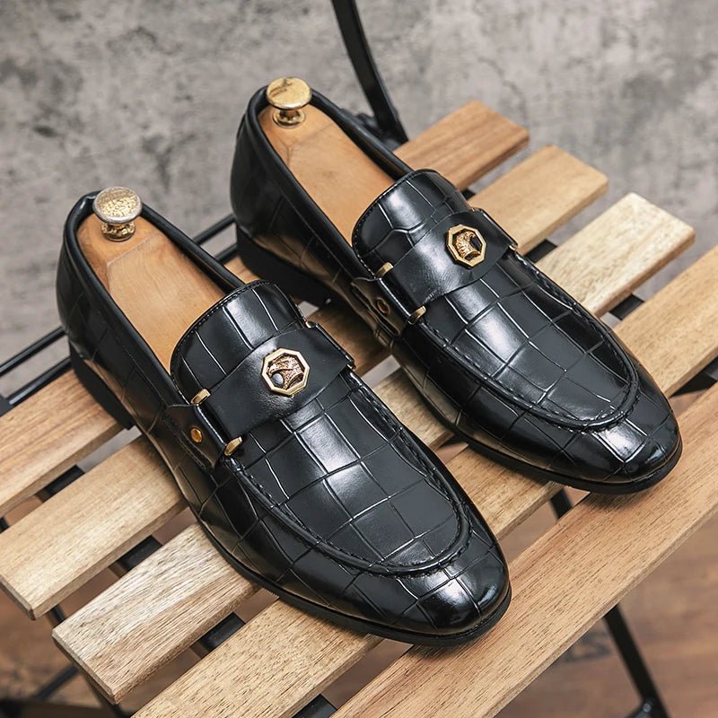 Italy Men Casual Shoes Autumn Leather Loafers Office Shoes For Men Driving Moccasins Comfortable Slip on Party Fashion Shoes Men - product type - NovaVisio