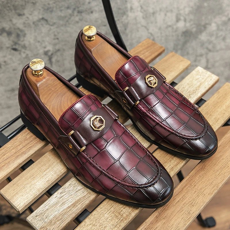 Italy Men Casual Shoes Autumn Leather Loafers Office Shoes For Men Driving Moccasins Comfortable Slip on Party Fashion Shoes Men - product type - NovaVisio