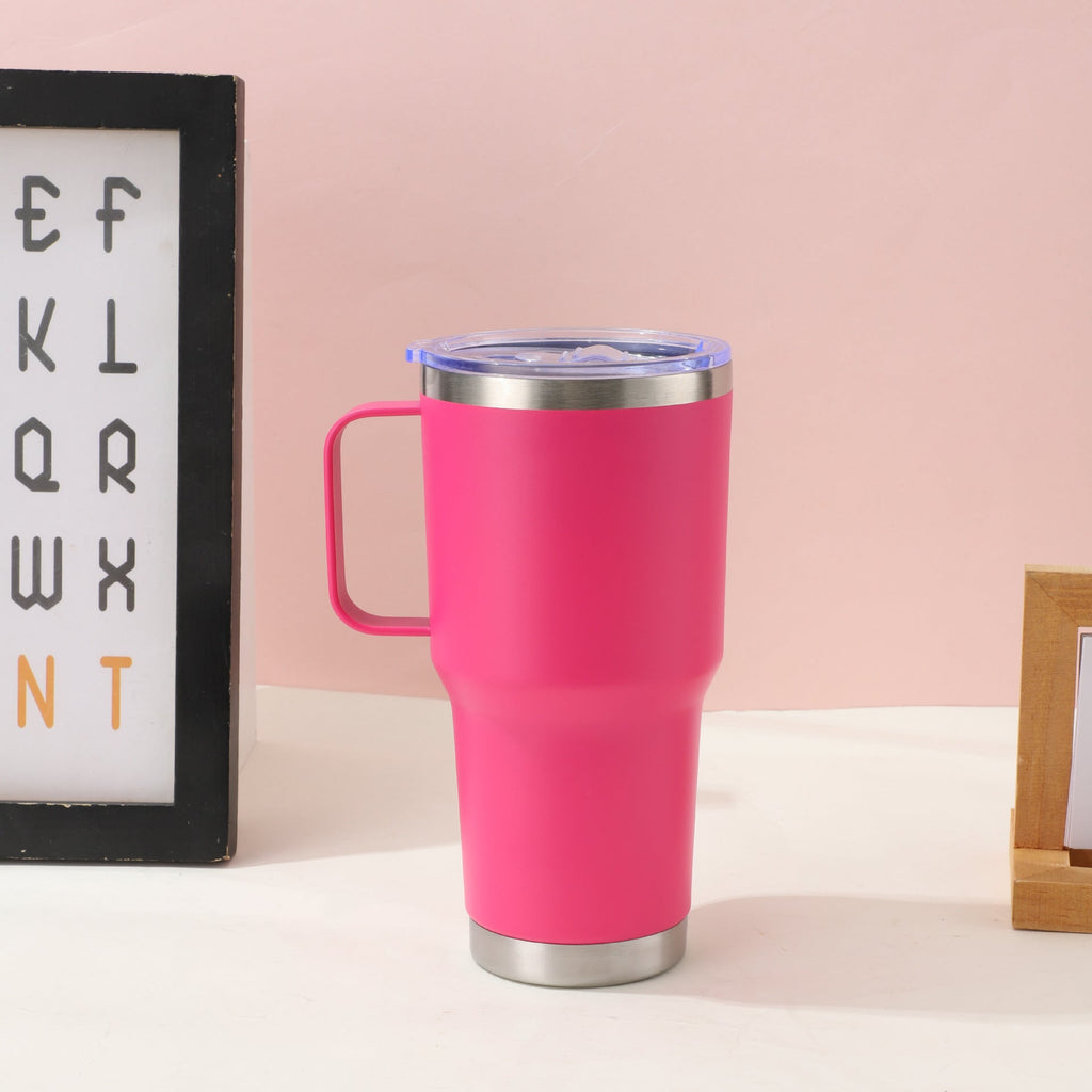 Large Capacity Vacuum Stainless Steel Handle Cup - product type - NovaVisio