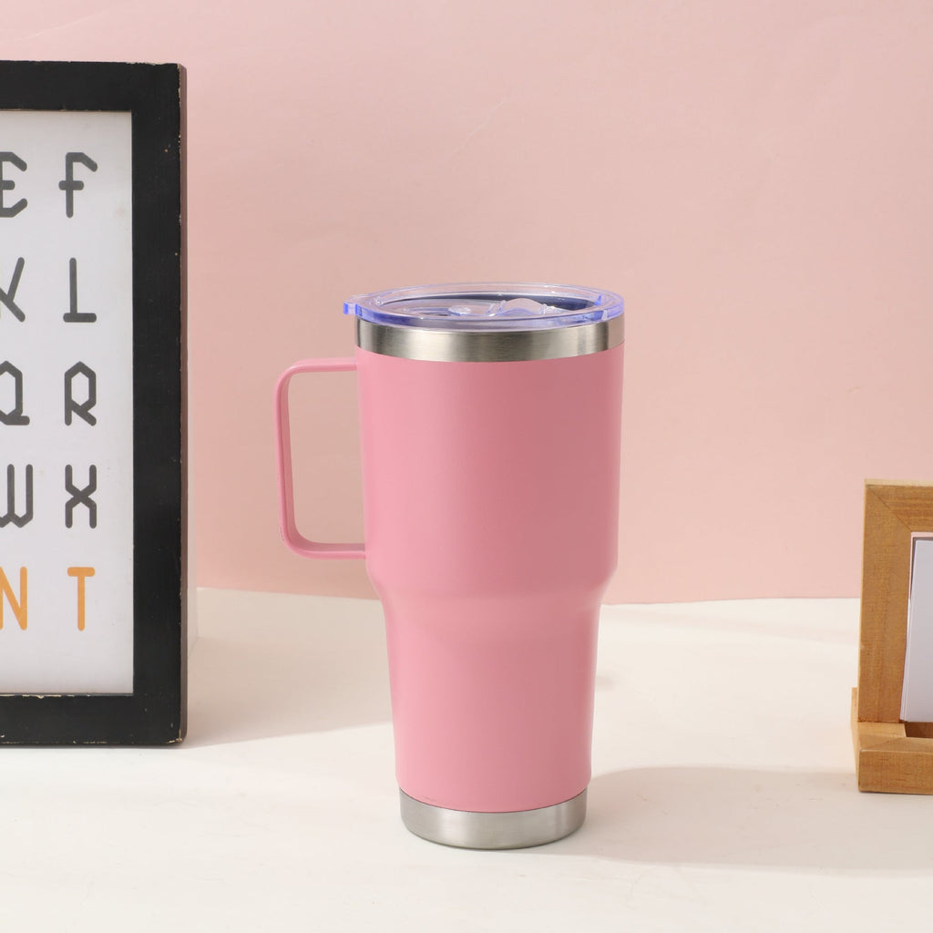 Large Capacity Vacuum Stainless Steel Handle Cup - product type - NovaVisio