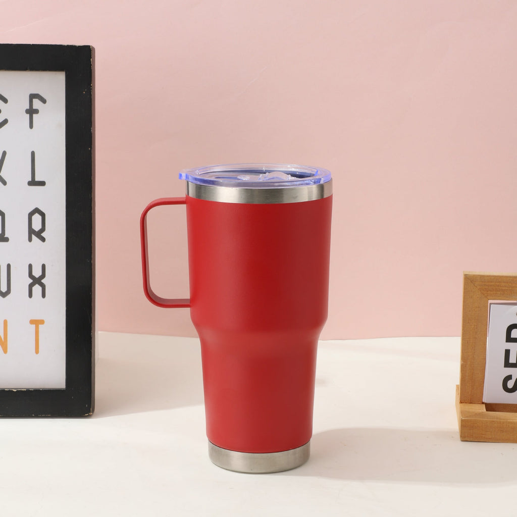 Large Capacity Vacuum Stainless Steel Handle Cup - product type - NovaVisio