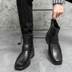 Large Size Western Style Men's Cowboy Boot - product type - NovaVisio