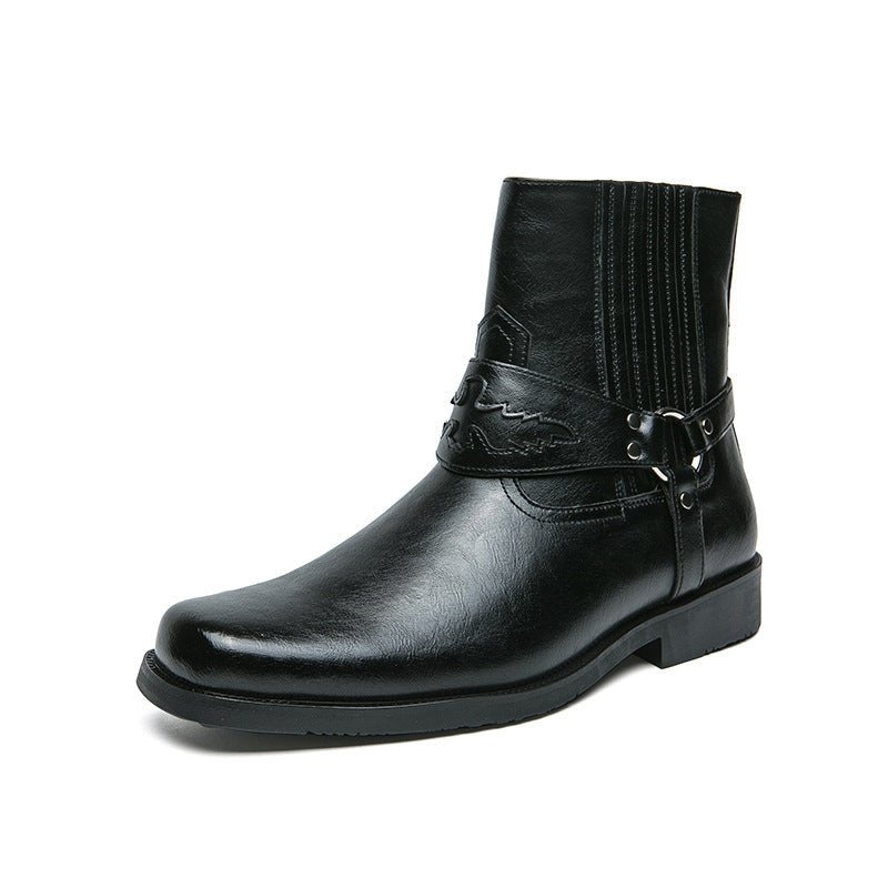 Large Size Western Style Men's Cowboy Boot - product type - NovaVisio