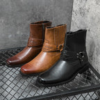Large Size Western Style Men's Cowboy Boot - product type - NovaVisio
