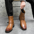 Large Size Western Style Men's Cowboy Boot - product type - NovaVisio