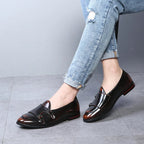 Luxury Men's Leather Slip - On Business Loafers - Classic Wedding Shoes - product type - NovaVisio