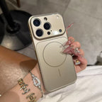 Magnetic Phone Case for iPhone 17 - 13 - MagSafe Compatible Frosted Glass - product type - NovaVisio