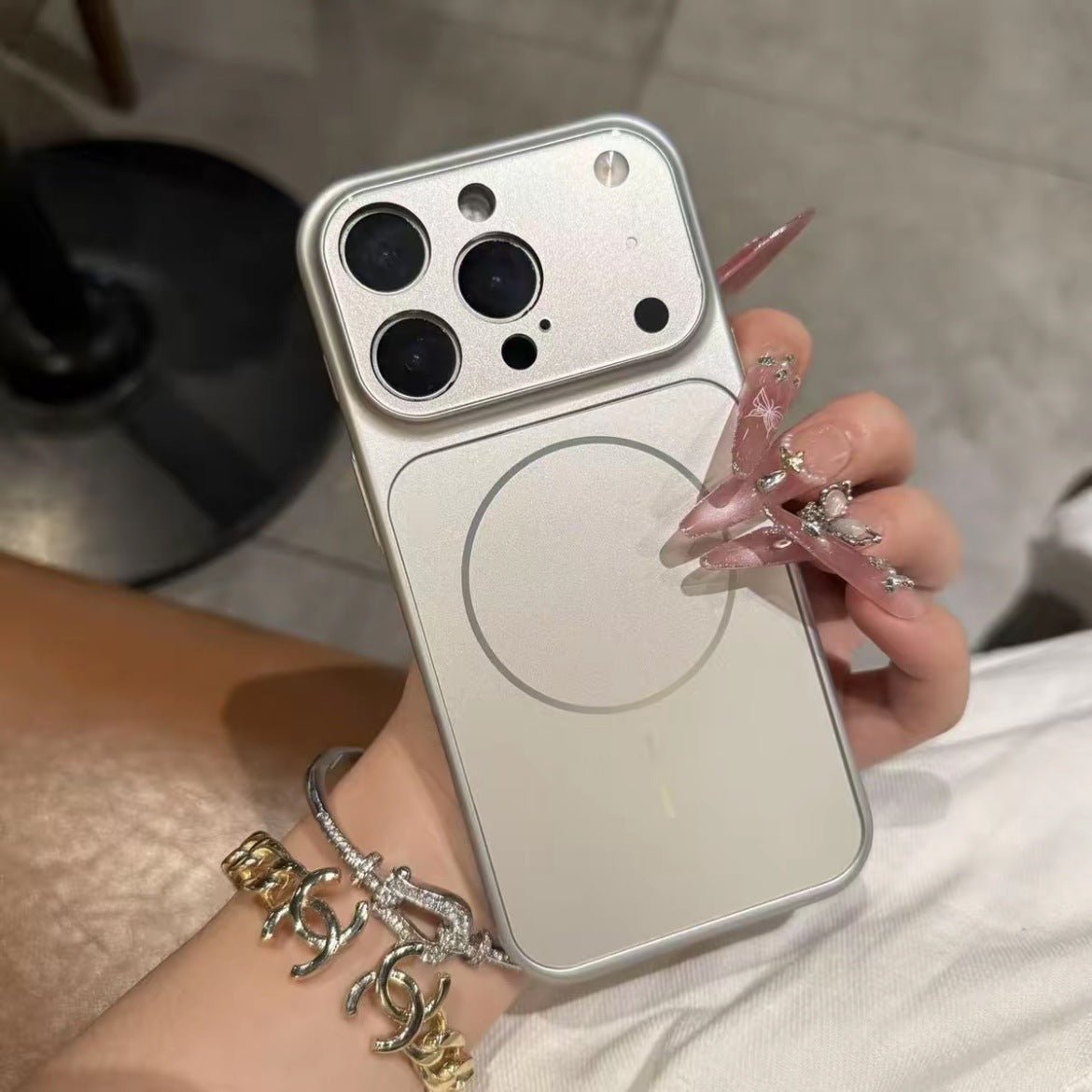 Magnetic Phone Case for iPhone 17 - 13 - MagSafe Compatible Frosted Glass - product type - NovaVisio