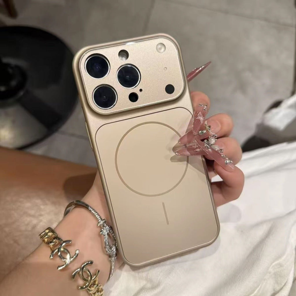 Magnetic Phone Case for iPhone 17 - 13 - MagSafe Compatible Frosted Glass - product type - NovaVisio