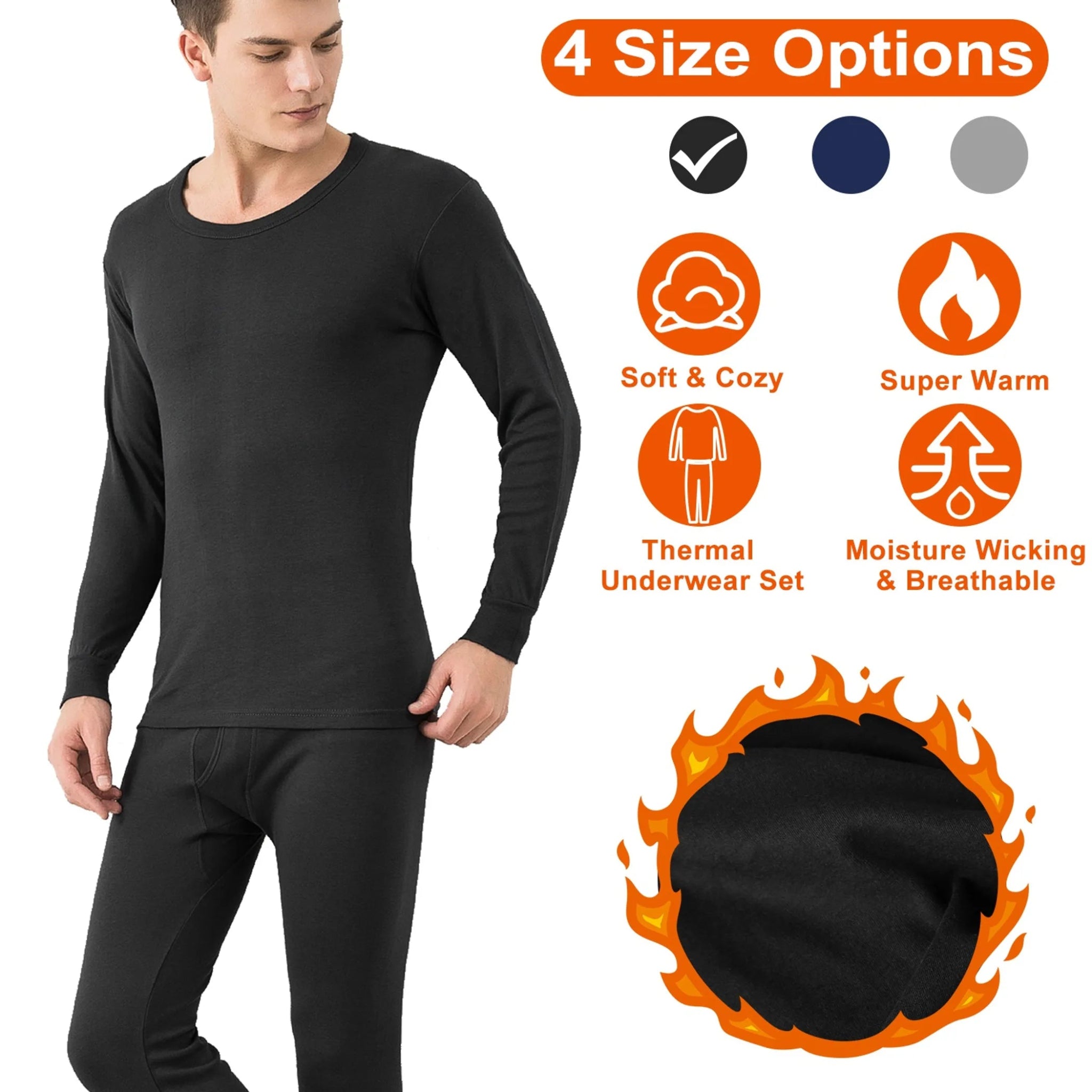 Men Thermal Underwear Set - product type - NovaVisio
