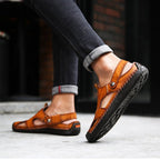 Men's Closed - Toe Sandals - Adjustable Summer Slides Beach Shoes - product type - NovaVisio