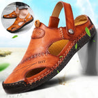 Men's Closed - Toe Sandals - Adjustable Summer Slides Beach Shoes - product type - NovaVisio