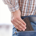 Men's Leather Bifold Wallet - Slim Minimalist with Money Clip & Coin Purse - product type - NovaVisio