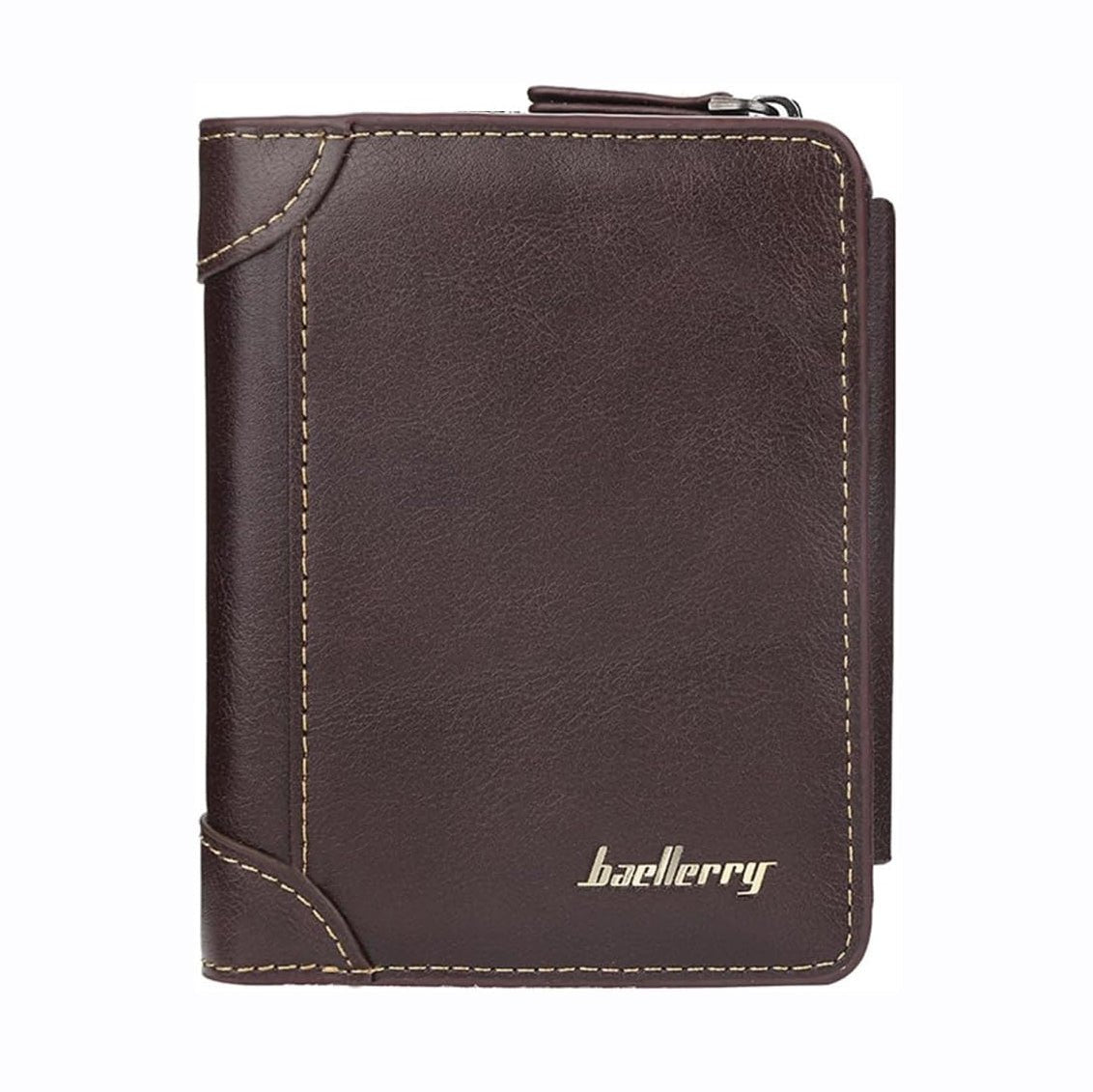 Men's Leather Bifold Wallet - Slim Minimalist with Money Clip & Coin Purse - product type - NovaVisio