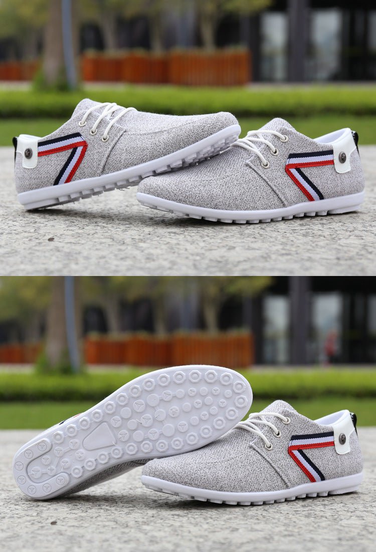 Men's Soft - Soled Canvas Shoes - Old Beijing Cloth Peas Shoes - product type - NovaVisio