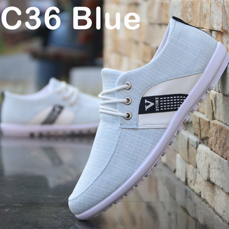 Men's Soft - Soled Canvas Shoes - Old Beijing Cloth Peas Shoes - product type - NovaVisio
