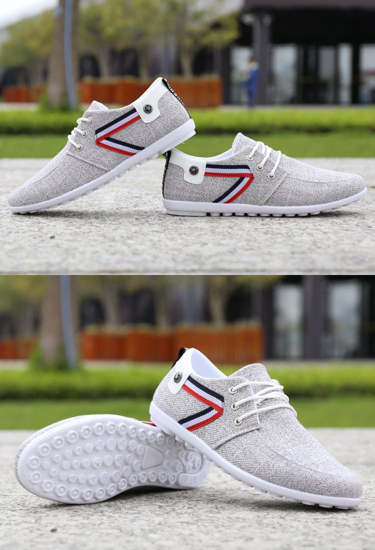 Men's Soft - Soled Canvas Shoes - Old Beijing Cloth Peas Shoes - product type - NovaVisio