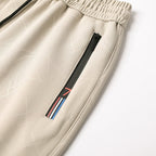 Men's Stand - Up Collar Sportswear Set - Long Sleeve Top & Shorts, 5 Colors - product type - NovaVisio