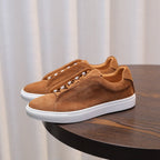 Men's Suede Genuine Leather Versatile Trendy Shoes Black Sports - product type - NovaVisio