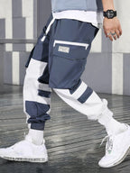 Men's Summer American Trendy Brand Multi - pocket Drawstring Casual Pants - product type - NovaVisio