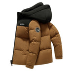 Men's Thermal Down Jacket - Lightweight Casual Winter Puffer Coat - product type - NovaVisio
