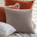 Minimalist Lumbar Support Pillow Cover - Office Backrest Cushion Cover 45x45cm - product type - NovaVisio