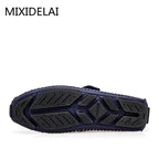 MIXIDELAI Fashion Moccasins For Men Loafers Summer Walking Breathable Casual Shoes Men Hook&loop Driving Boats Men Shoes Flats - product type - NovaVisio