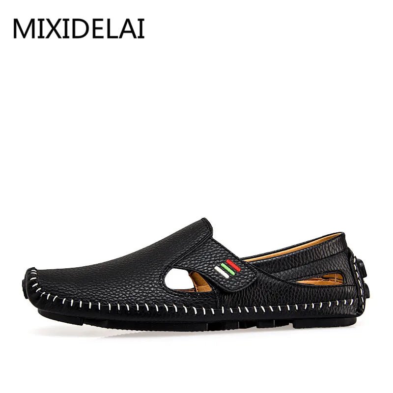 MIXIDELAI Fashion Moccasins For Men Loafers Summer Walking Breathable Casual Shoes Men Hook&loop Driving Boats Men Shoes Flats - product type - NovaVisio
