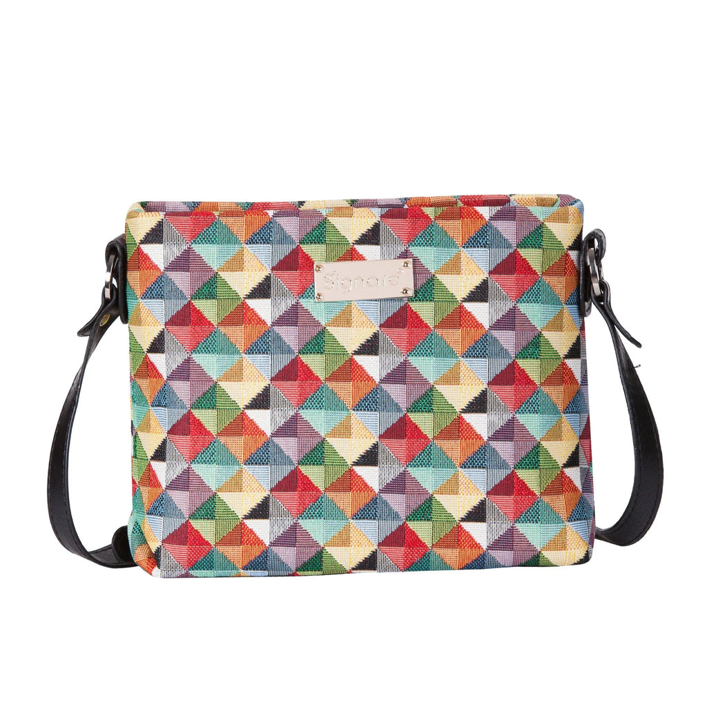 Multi - Color Triangle Women's Crossbody Bag Purse Handbag - product type - NovaVisio