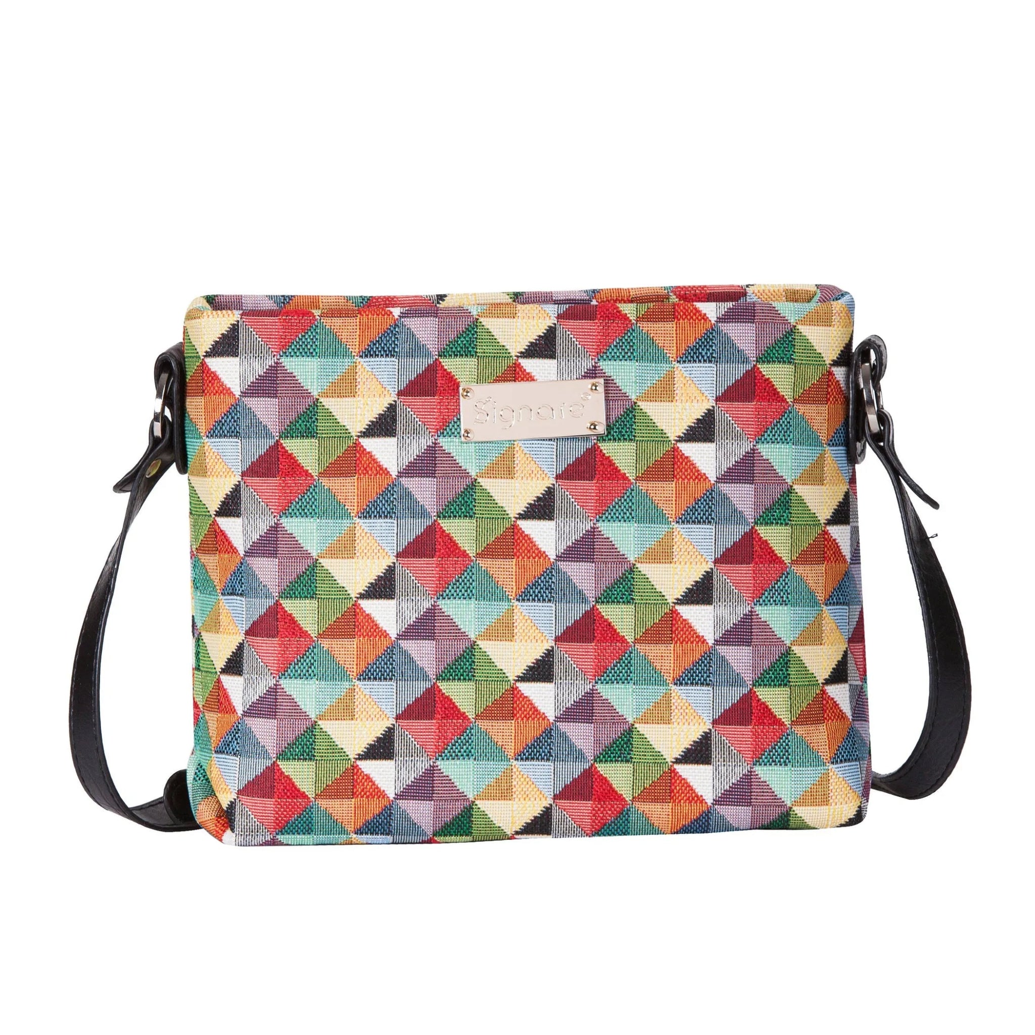 Multi - Color Triangle Women's Crossbody Bag Purse Handbag - product type - NovaVisio