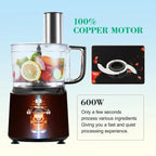 Multifunctional 600W 10Cup Classic Compact Food Processor Chef Machine Mixer Blender - product type - NovaVisio