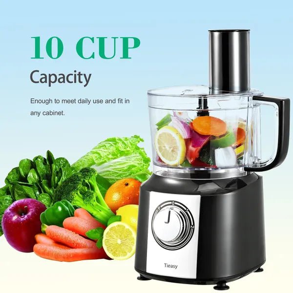 Multifunctional 600W 10Cup Classic Compact Food Processor Chef Machine Mixer Blender - product type - NovaVisio