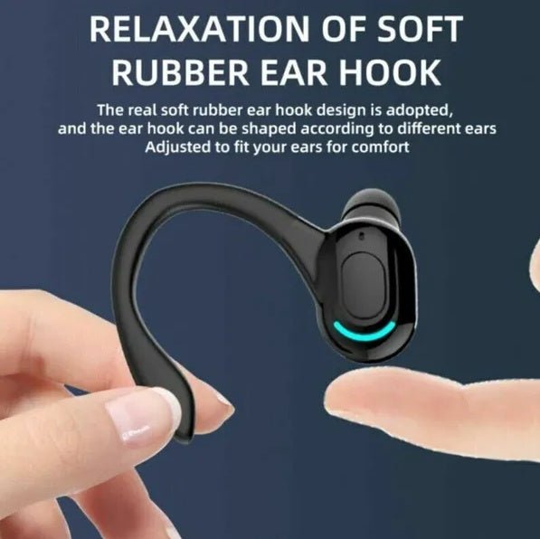 New Bluetooth 5.1 Headset Wireless Earbuds Earphones Stereo Headphones Ear Hook - product type - NovaVisio